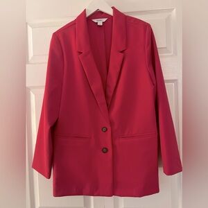 Old Navy pink oversized blazer